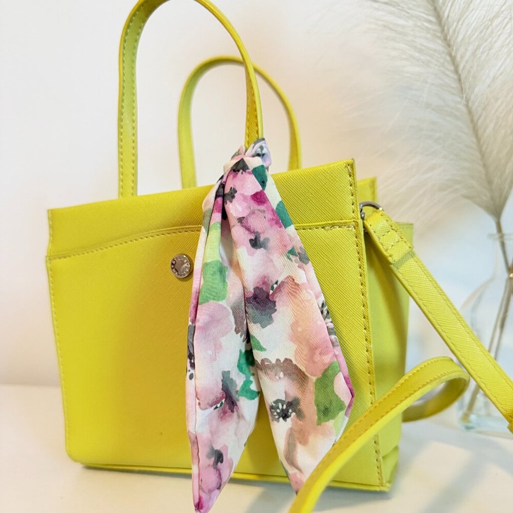 Steve Madden Yellow Mini Satchel Crossbody – Gently Used